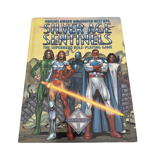 Silver Age Sentinels Hardcover - Superhero RPG - Core Rulebook - Picture 1 of 6